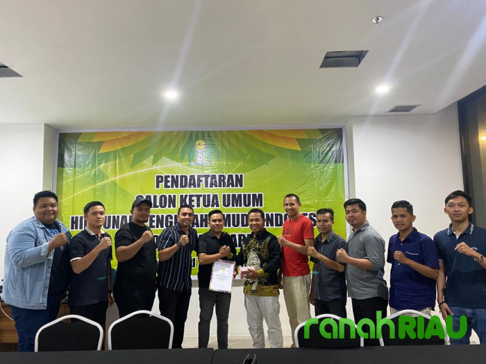 Tommy Kurnia Resmi ambil Formulir Pendaftaran calon Ketua Umum BPC HIPMI Pekanbaru 2023-2026